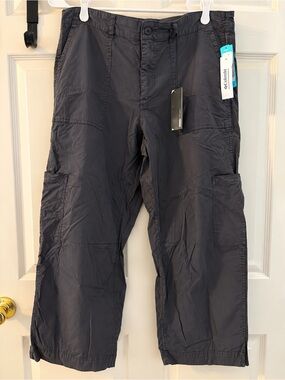 Studio Blue Vivian Curved Utility Pants Dark Gray Size 16 NWT